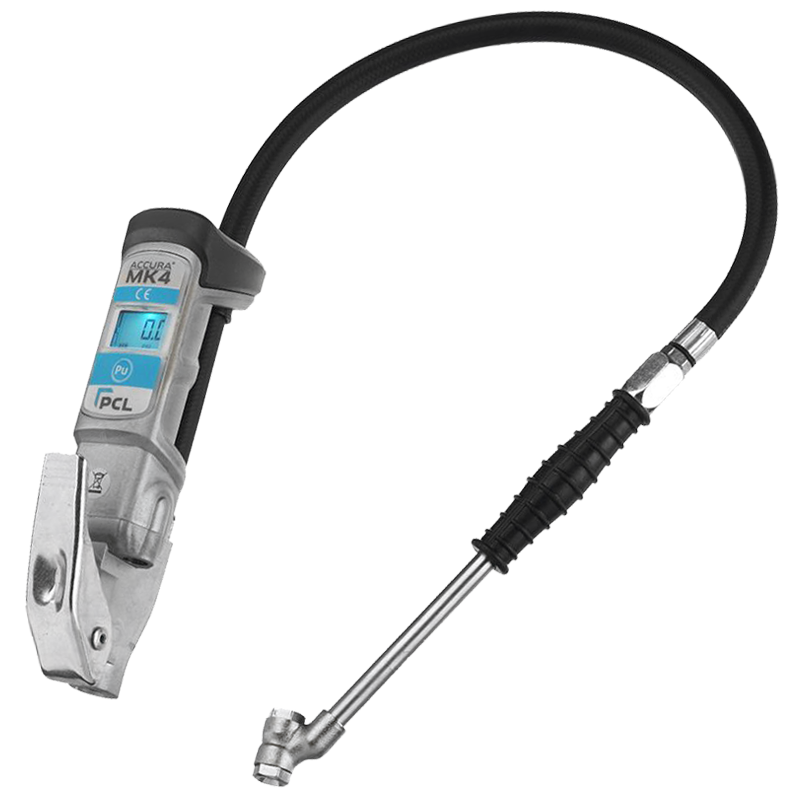 PCL Digital Tyre Inflator With 0.53m Hose And Hold On Conntector ( ACCURA MK4 )  DAC403