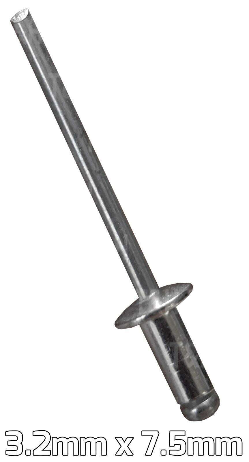 BlueSpot 320 Piece Assorted Rivets 40596