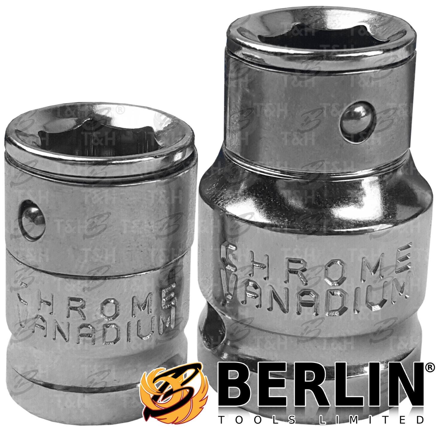 BlueSpot 40 Piece Hex - Torx - Spline Bit Sockets 01517