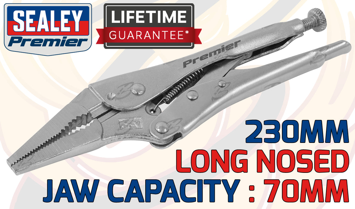 SEALEY 3PCS LOCKING PLIER SET