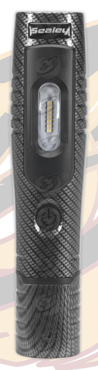 SEALEY RECHARGEABLE SMD LED LI - ION WORK LIGHT ( CARBON FIBRE )
