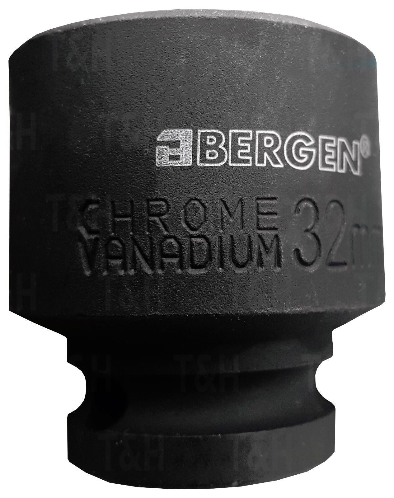 US Pro 5 Piece 1/2" Drive 12 Point Impact Sockets, Bits, Adaptors, Extension Bars 24mm - 32mm & H14 - H17 2085