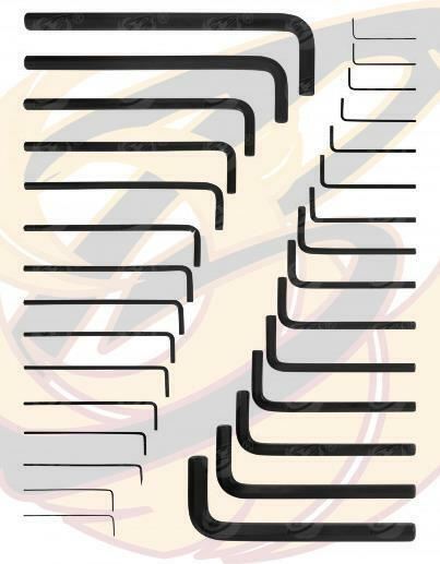 Toolzone 30 Piece Metric & Imperial Hex Keys ( HX023 )