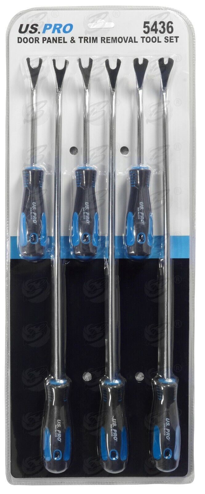 US Pro 6 Piece Door Panel & Trim Remover 5436