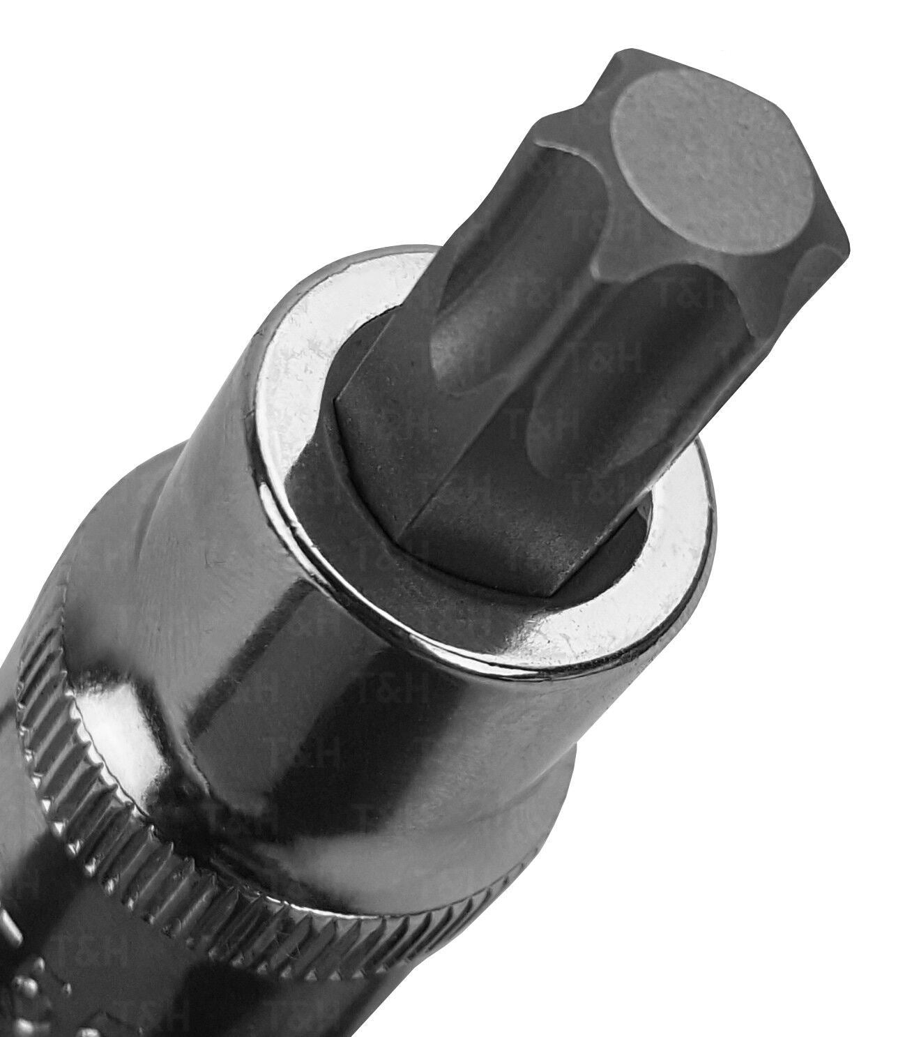 US PRO T55 1/2" DRIVE 55MM LONG TORX BIT SOCKET ( SINGLE )