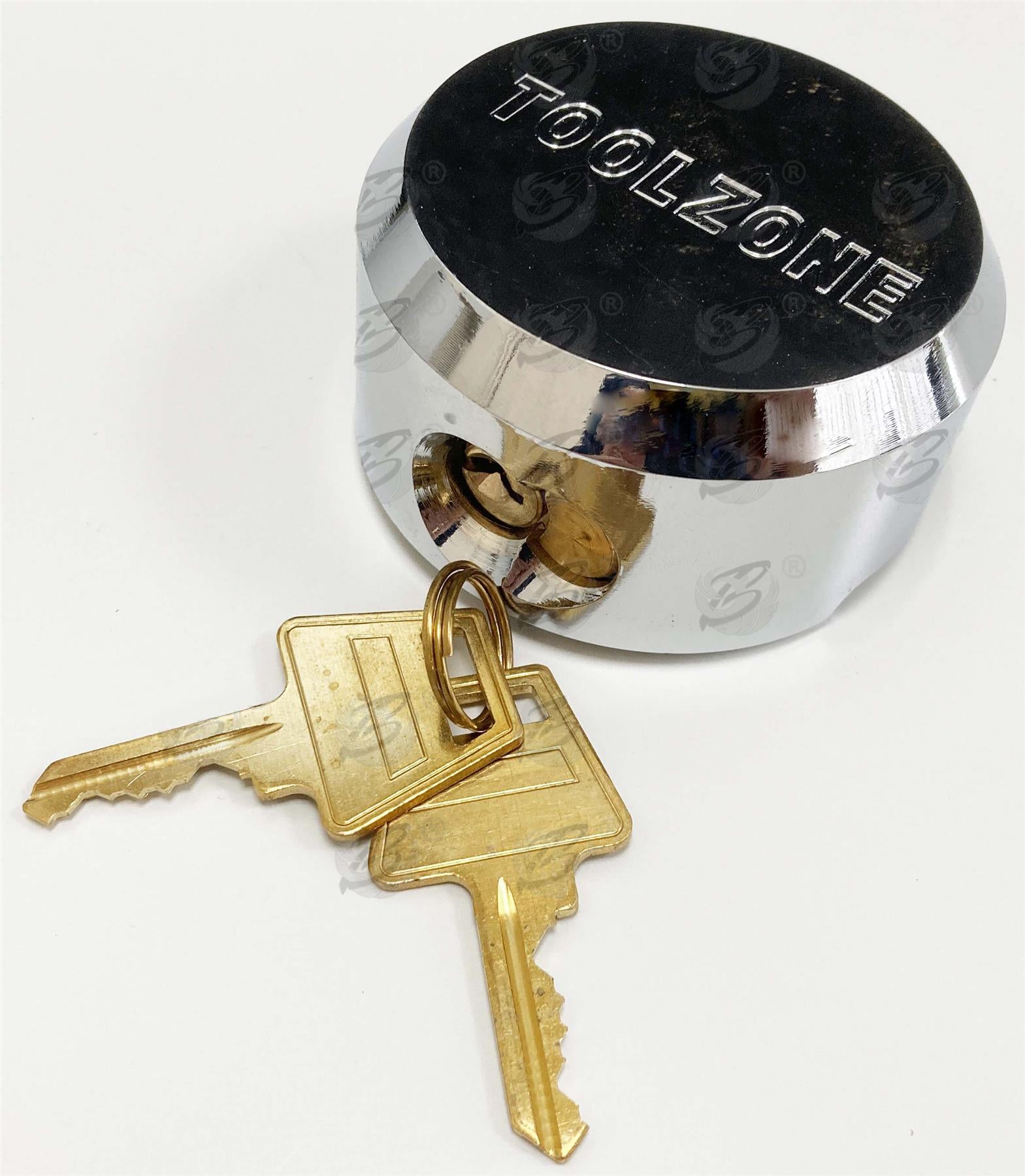 TOOLZONE 73MM ROUND SHACKLELESS PADLOCK