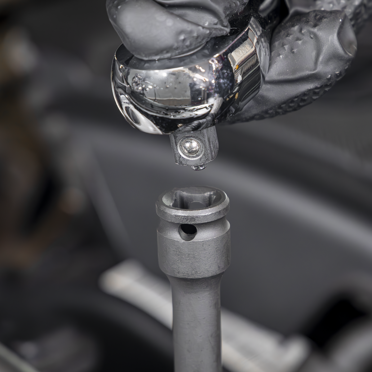 Siegen 3 Piece 3/8" Drive Impact Extension Bar Set With A Manufacturers LifeTime Guarantee S01321