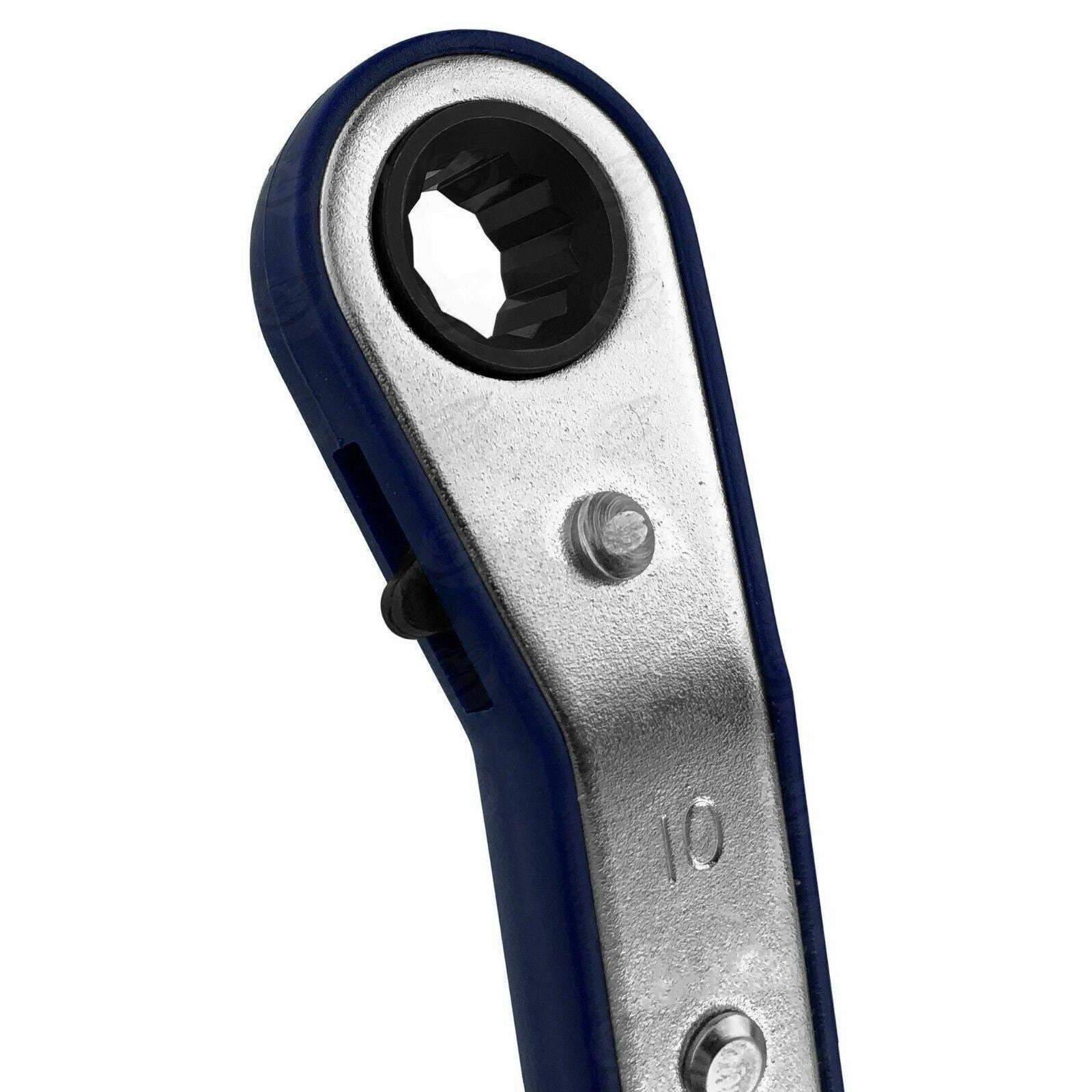 US Pro 10mm x 13mm Offset Ratchet Spanners ( 2240 )