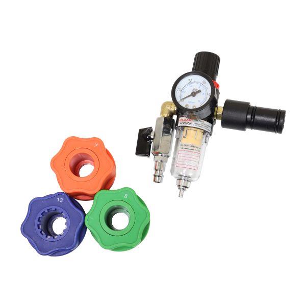 US Pro 24 Piece Engine Oil Filler Set With Residual Oil Drain  6282