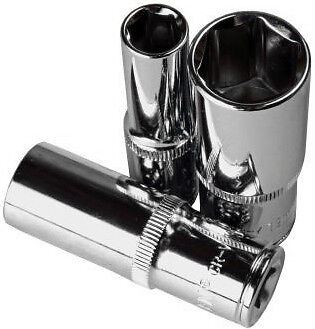 US PRO 10PCS 3/8" DRIVE DEEP SOCKETS 10MM - 19MM