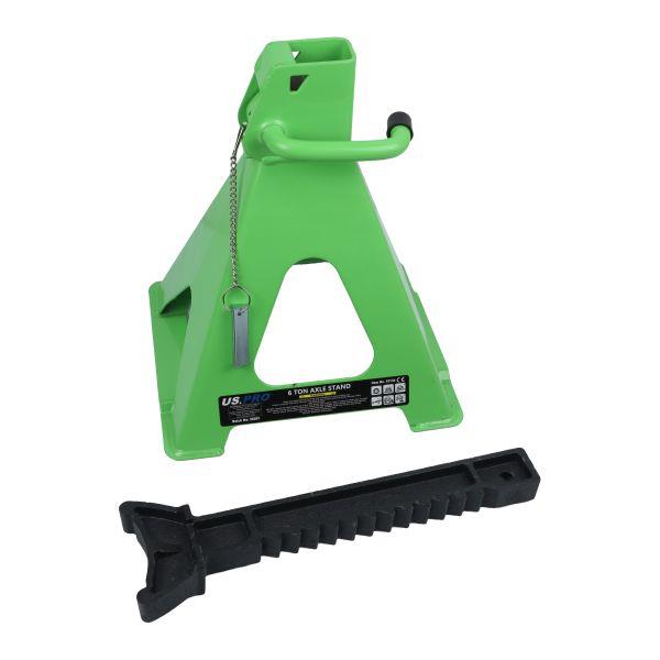 US Pro Pair Of 6 Ton Axle Stands - Ratchet Type  10134