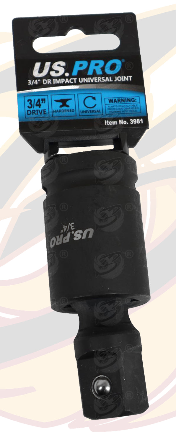 US PRO 3/4" DRIVE IMPACT UNIVERSAL JOINT SWIVEL ADAPTER