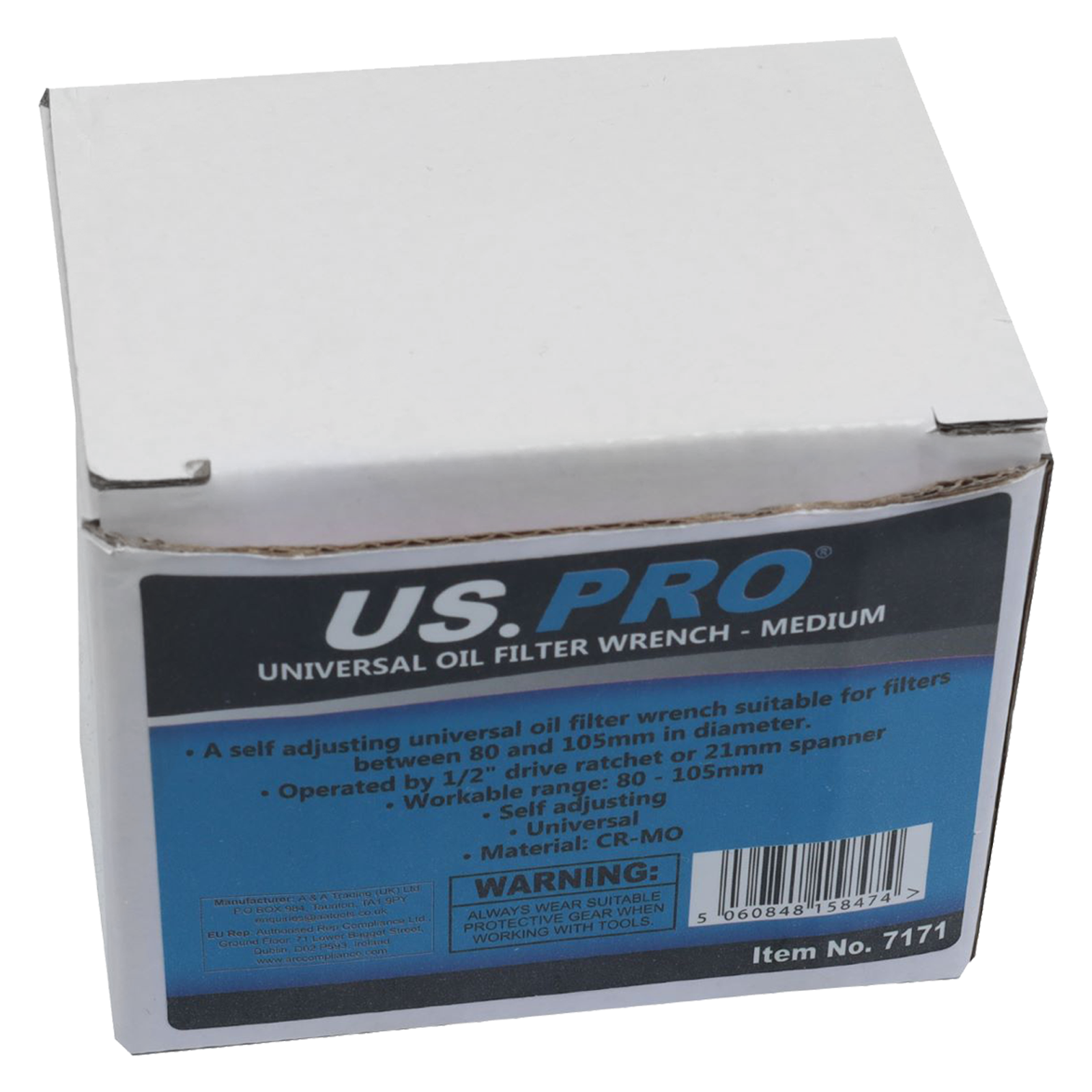 US PRO UNIVERSAL OIL FILTER WRENCH - MEDIUM