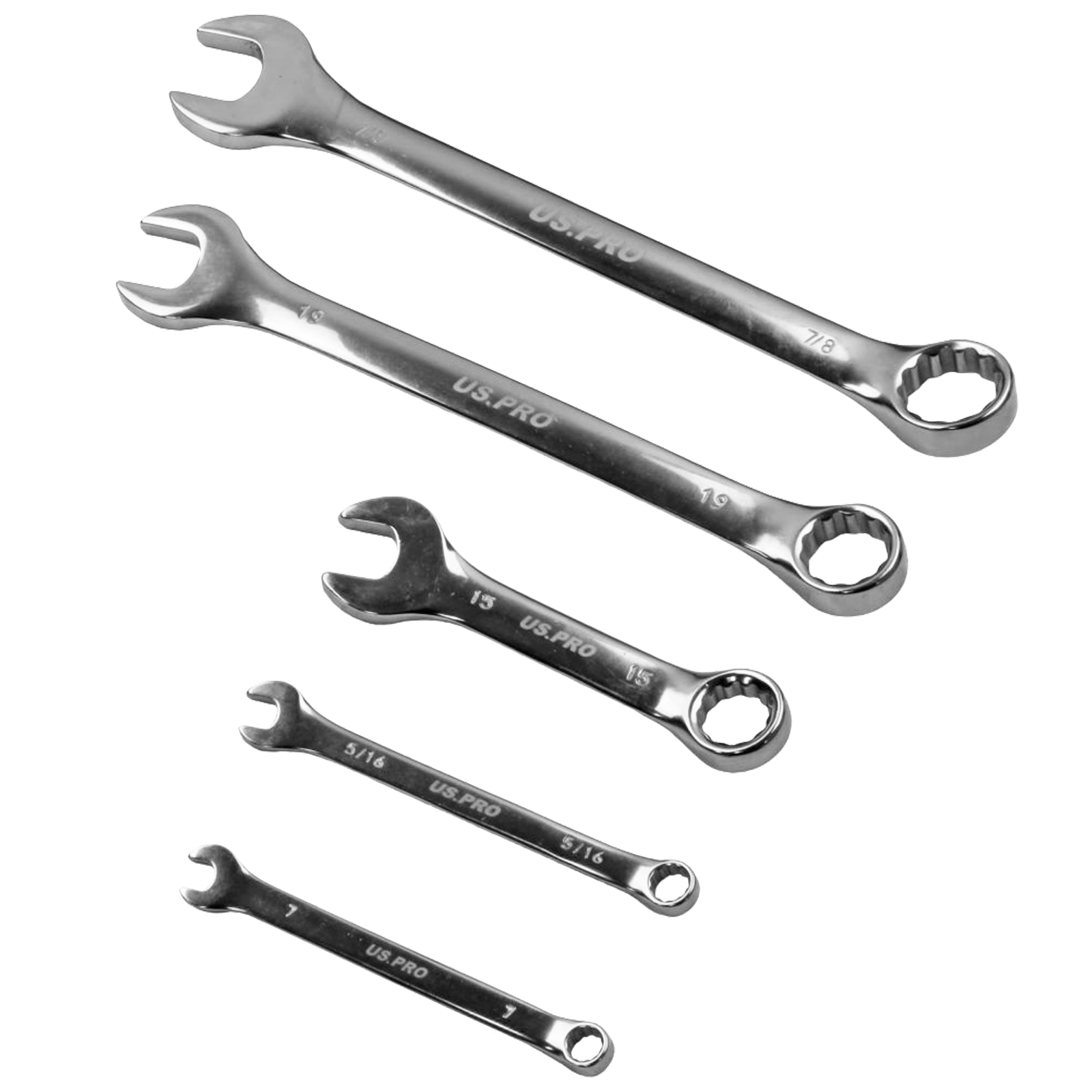 US Pro 32 Piece Combination Spanners Metric / Sae - Foam Tray  2275