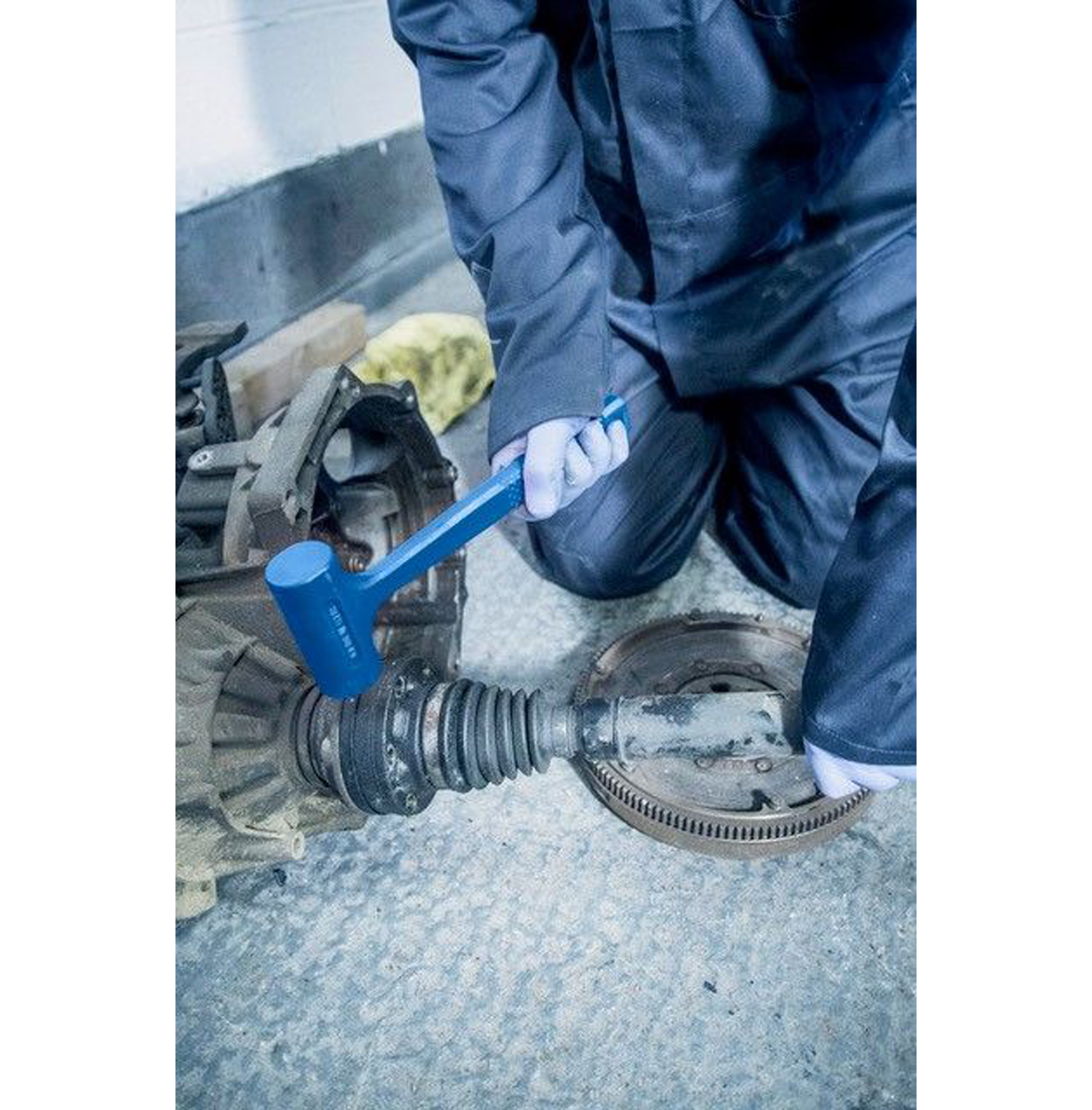 BlueSpot 900G (2Lb) Dead Blow Hammer ( 26103 )