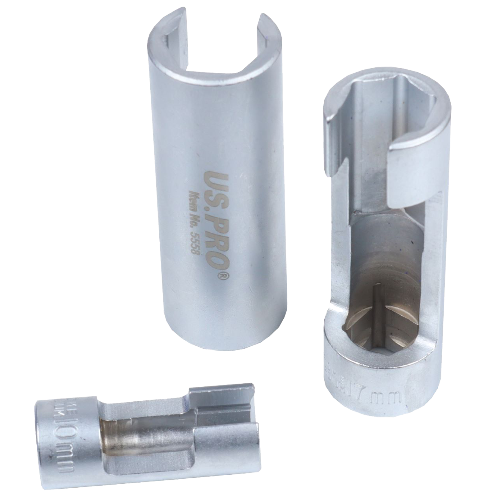 US PRO 6PC 3/8" & 1/2" DRIVE DIFFICULT ACCESS SOCKET SET ( 10MM - 19MM )