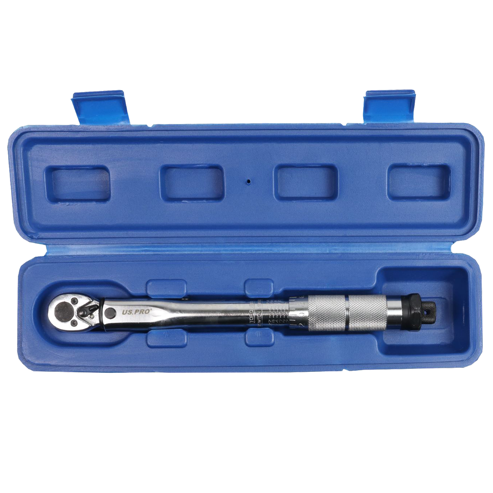 US Pro 1/4" Drive Calibrated Torque Wrench 2 - 24 Nm  6849