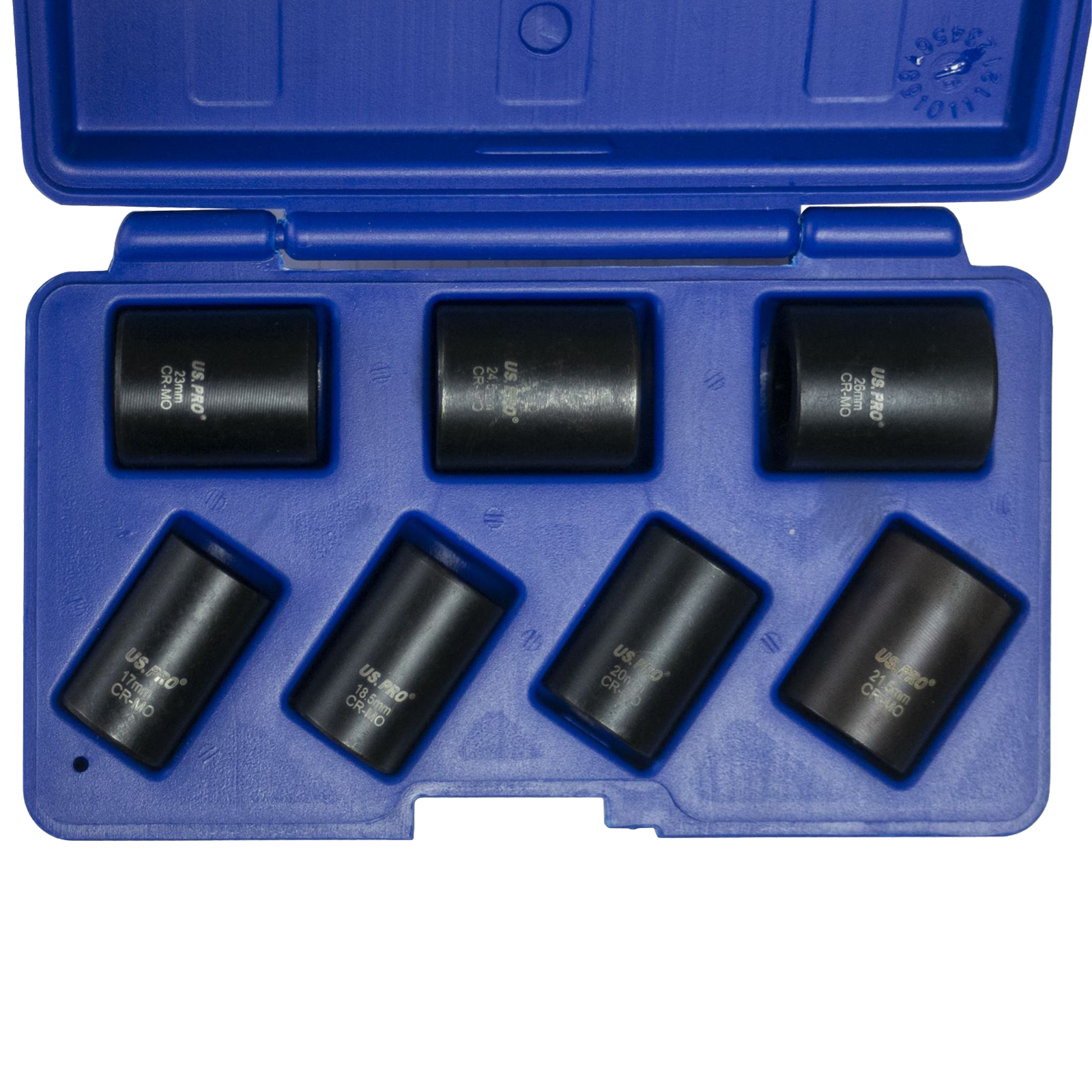 US Pro 7 Piece 1/2" Drive Locking Wheel Nut Twist Sockets  2075