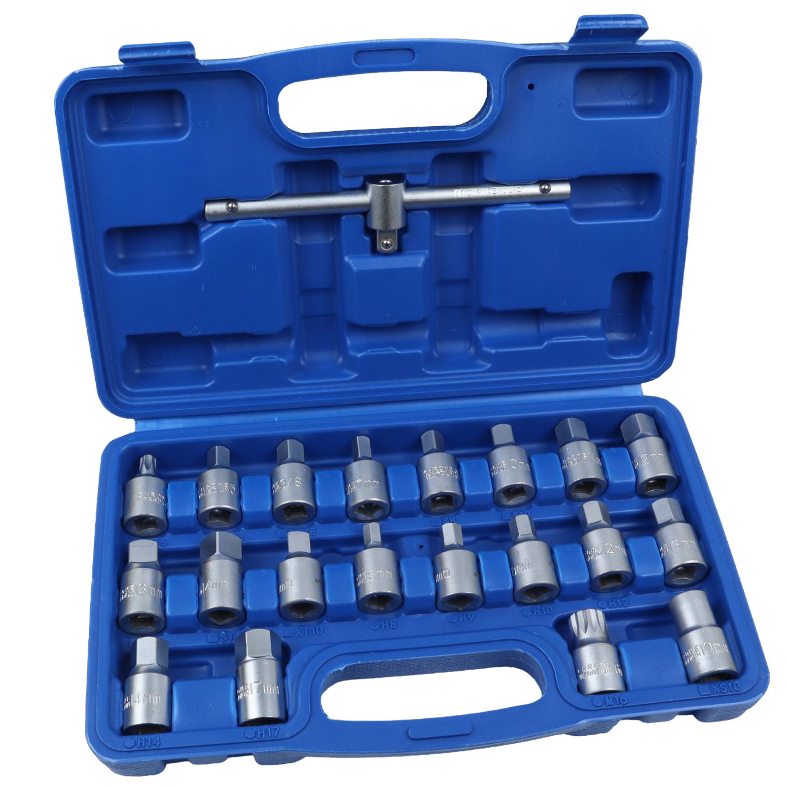 NEILSEN 16L OIL DRAIN PAN & US PRO 21PCS MASTER DRAIN PLUG KEY SET & US PRO 4PCS SWIVEL OIL FILTER STRAPS