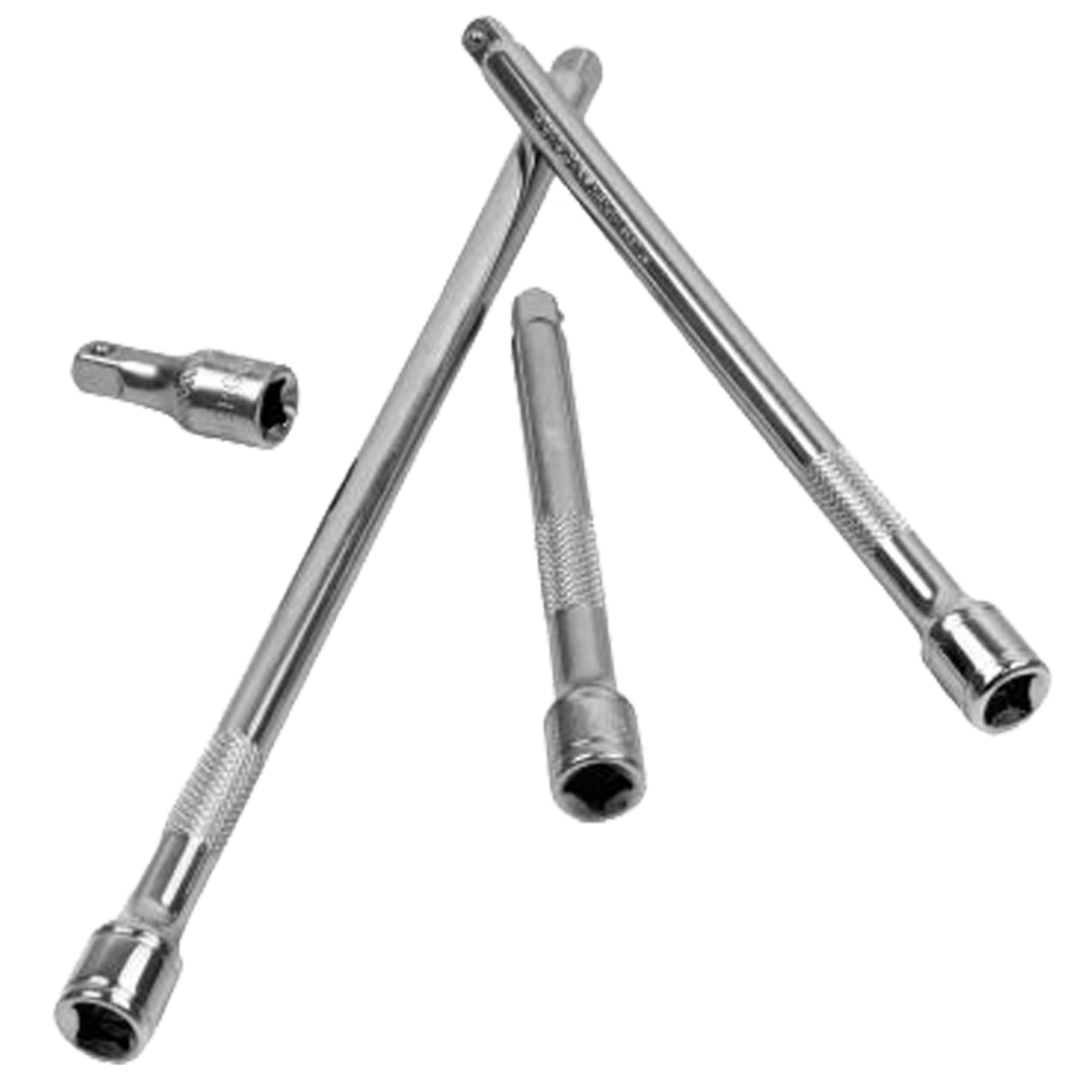 US PRO 6PCS 1/4" DRIVE EXTENSION BARS 32MM - 250MM