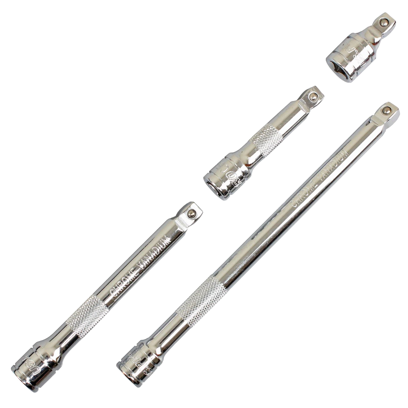 US PRO 6PC 3/8" DR WOBBLE EXTENSION BAR SET