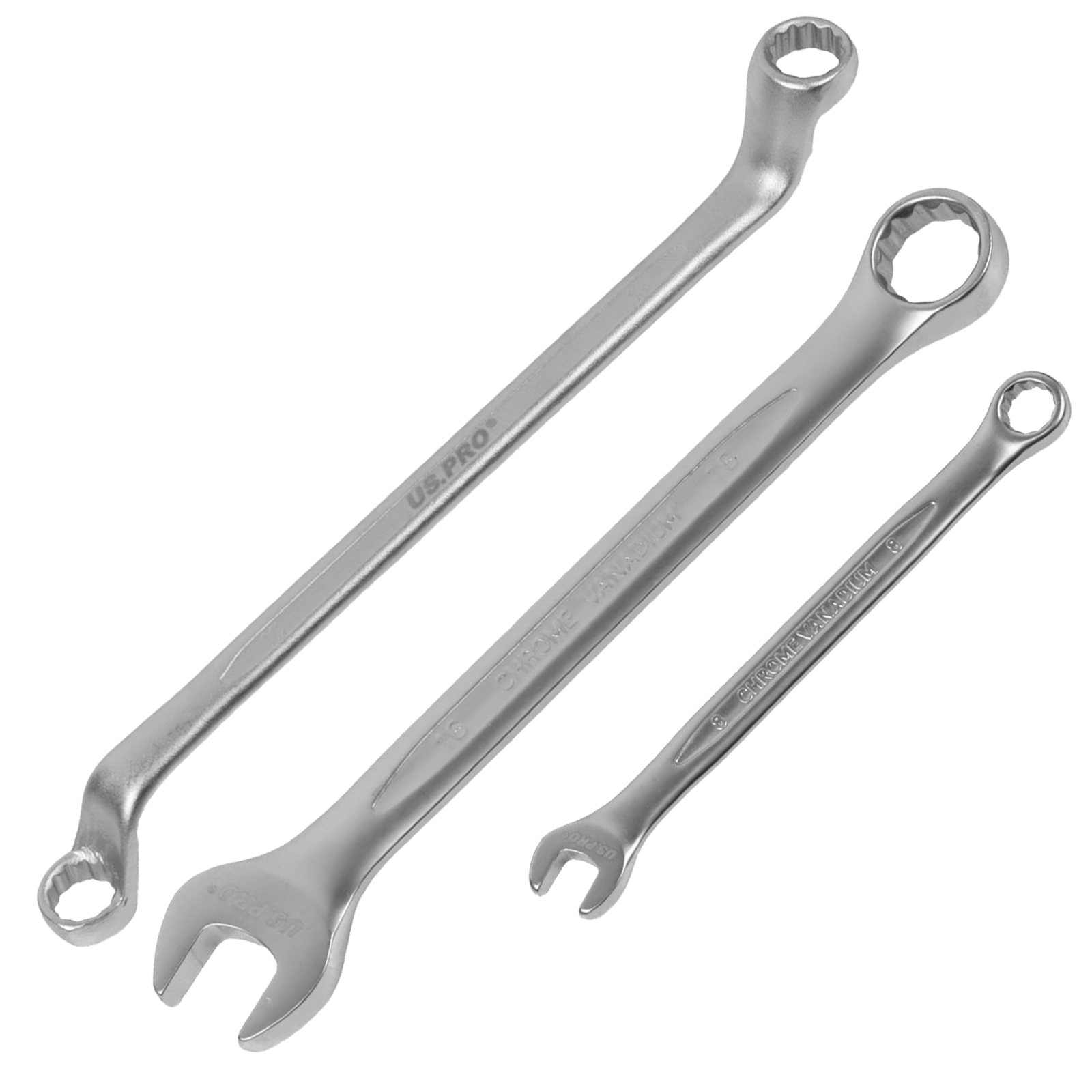 US Pro 25 Piece Metric Combination & Double Offset Ring Spanner Set ( 7603 )
