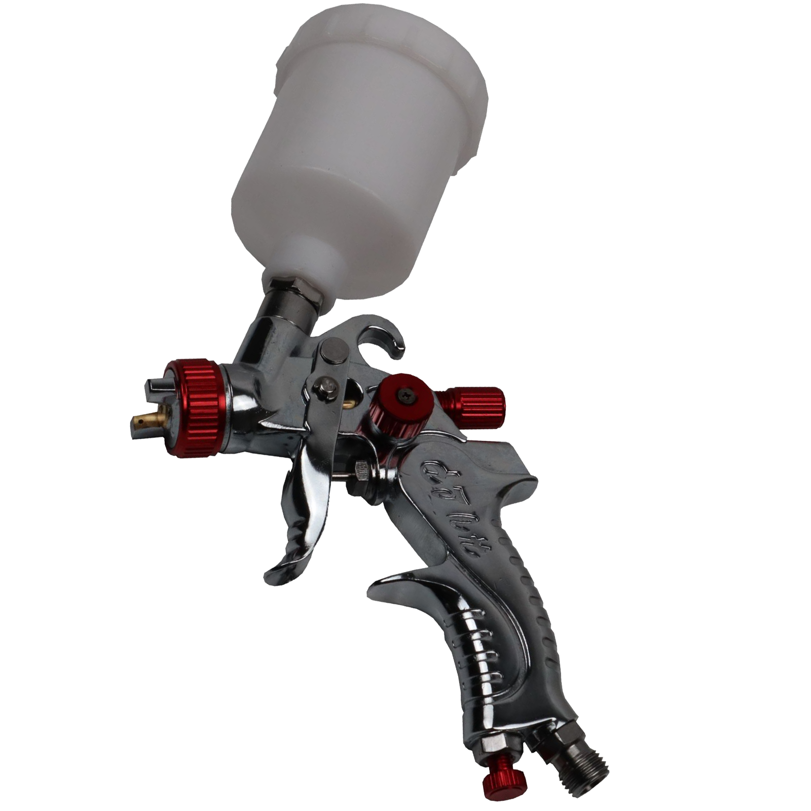 US Pro Red Mini Hvlp Spray Gun 125ml Cup 0.8mm Nozzle  8772