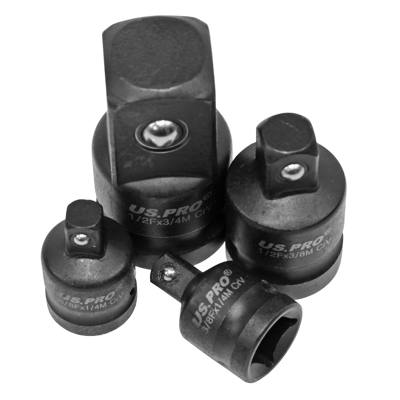 US Pro 8 Piece Impact Adaptors Set In Eva Tray  7575