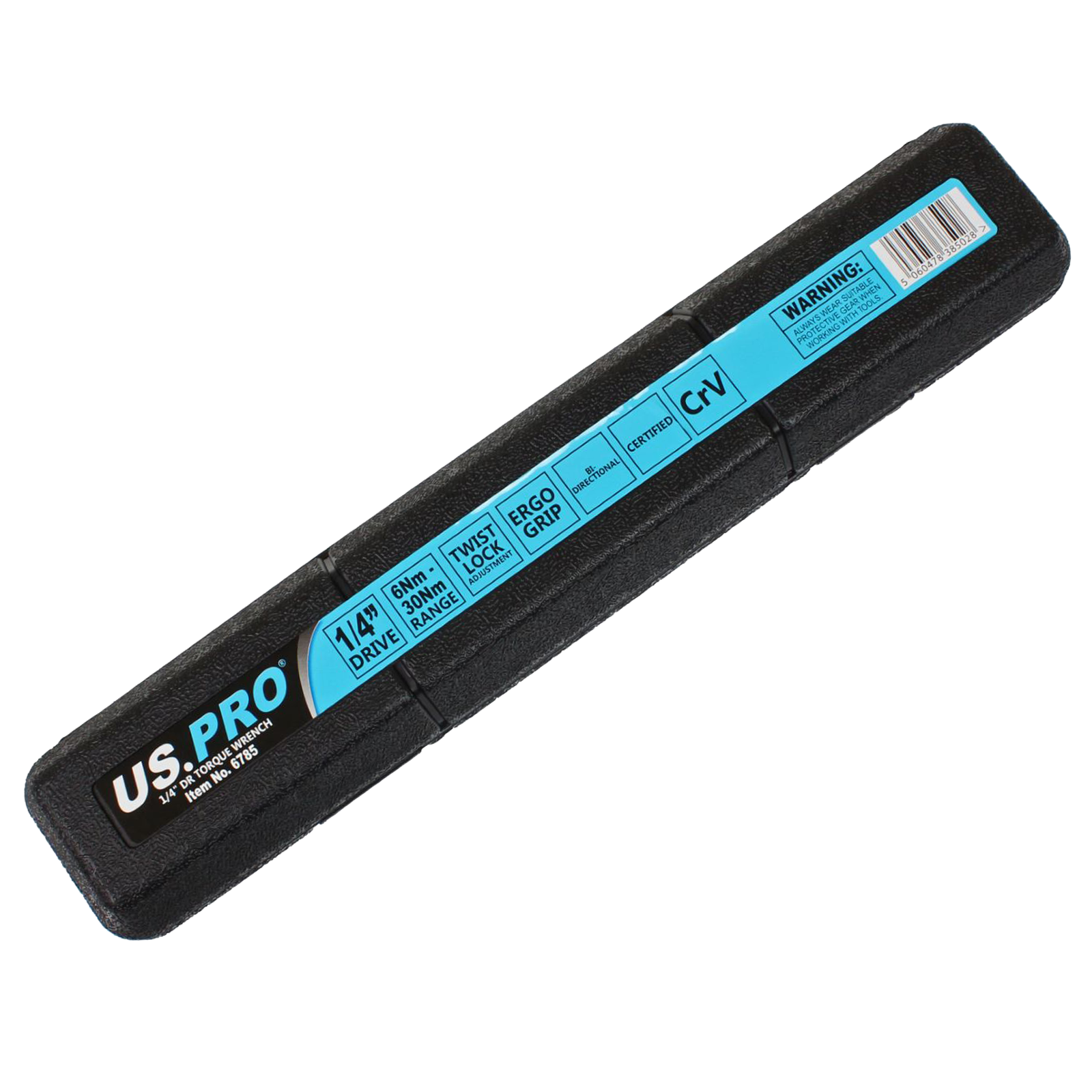 US Pro 1/4" Drive Torque Wrench 6-30Nm  6785