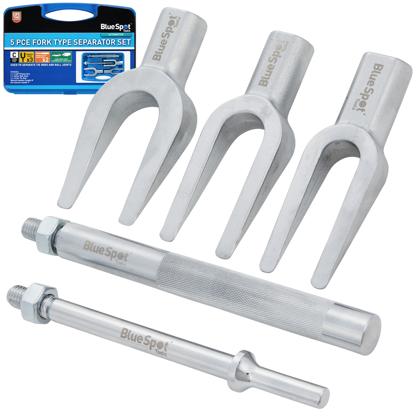 BlueSpot 5 Piece Fork Type Separator Set ( 07986 )