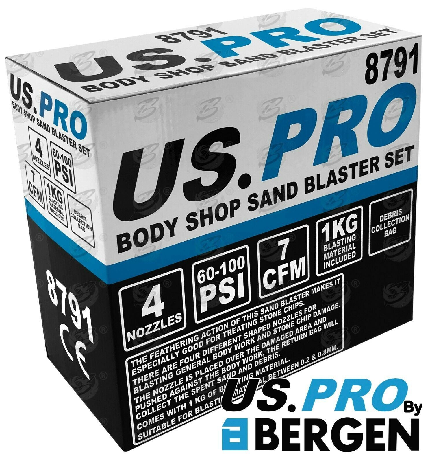 US PRO AIR SHOT SAND BLASTER KIT