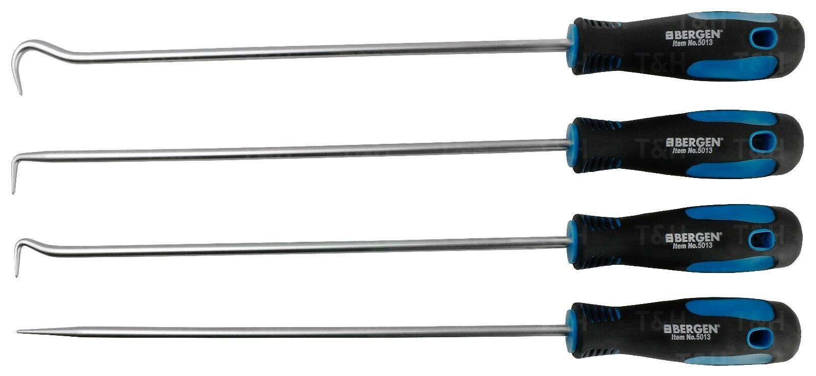 US PRO 4PCS 380MM EXTRA LONG HOOK & PICK SET