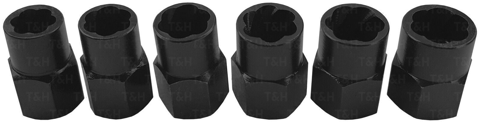 BLUESPOT 10PCS 3/8" DRIVE IMPACT TWIST SOCKETS 9MM - 19MM
