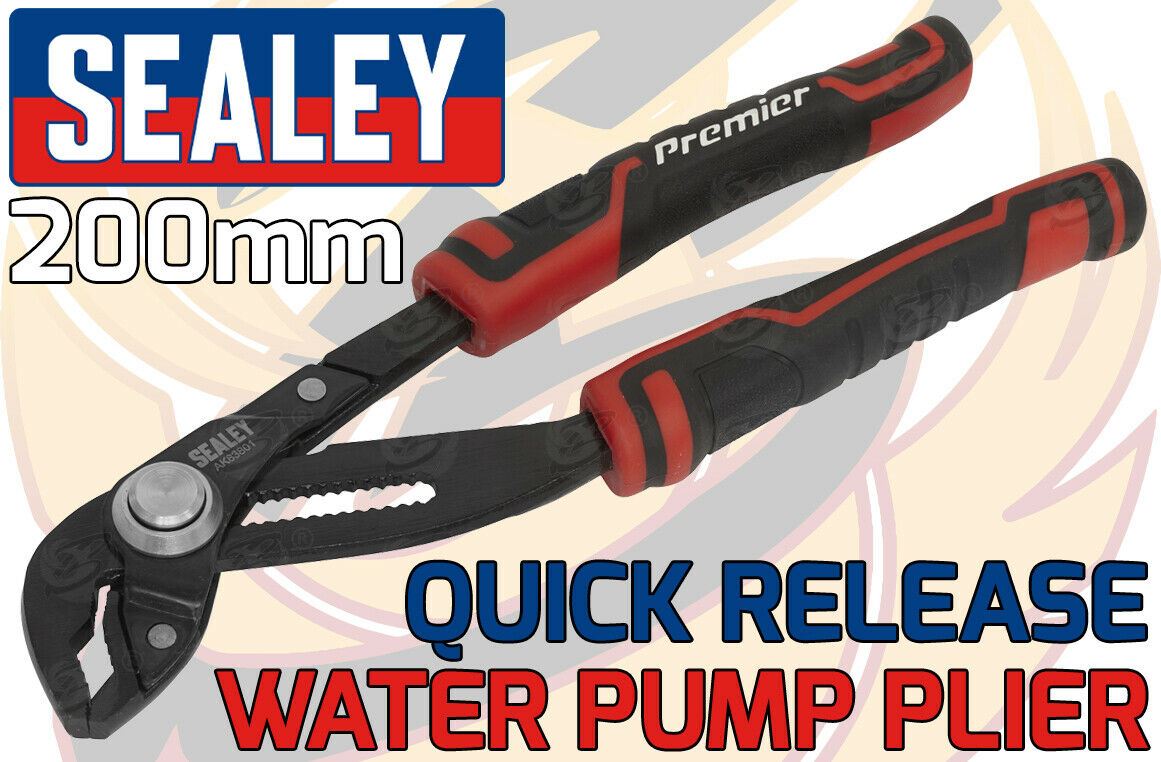 SEALEY 200MM LOCKING WATER PUMP PLIERS