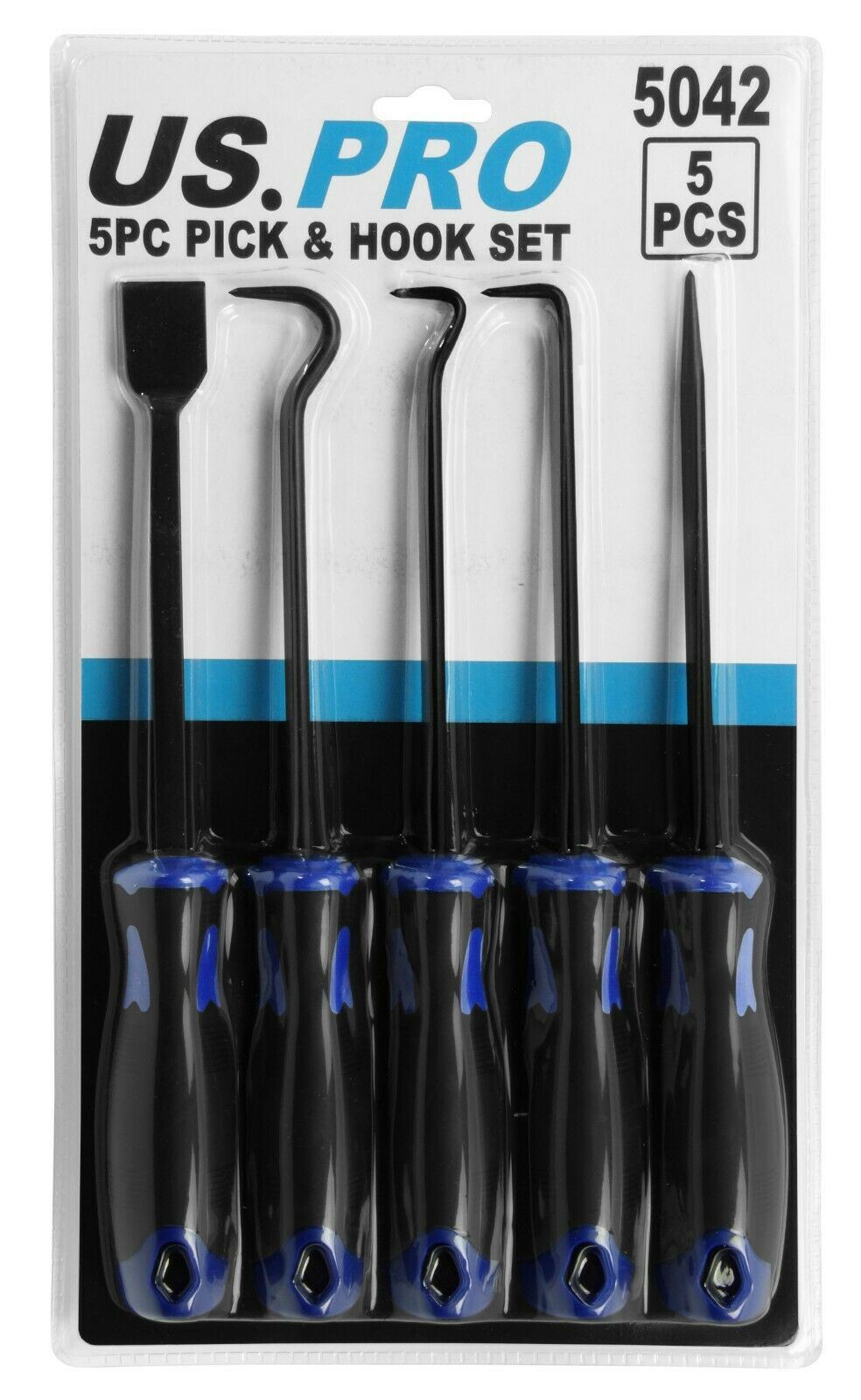 US PRO 5PCS HOOK, PICK & SCRAPER SET