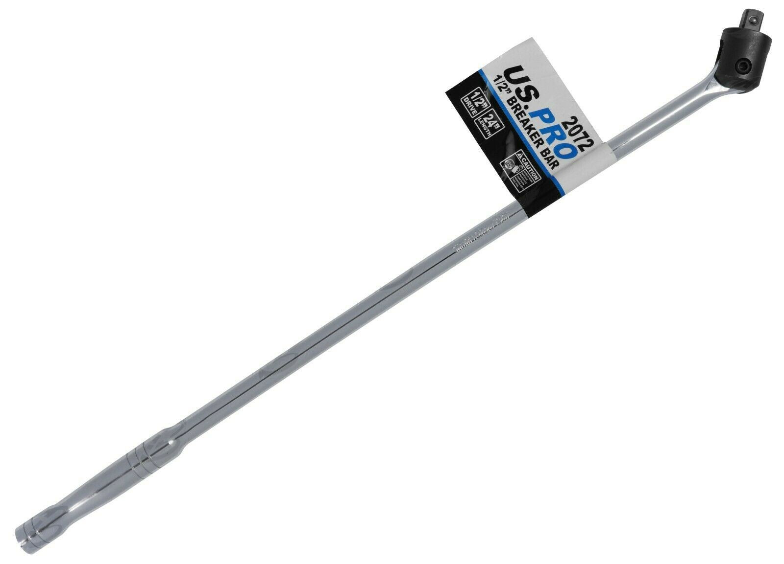 US PRO 1/2" DRIVE 24" LONG BREAKER BAR & 3PCS 1/2" DRIVE IMPACT EXTENSION BARS 75MM - 125MM - 250MM