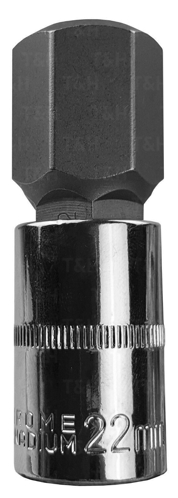 US PRO H22 1/2" DRIVE 55MM LONG HEX BIT SOCKET ( SINGLE )