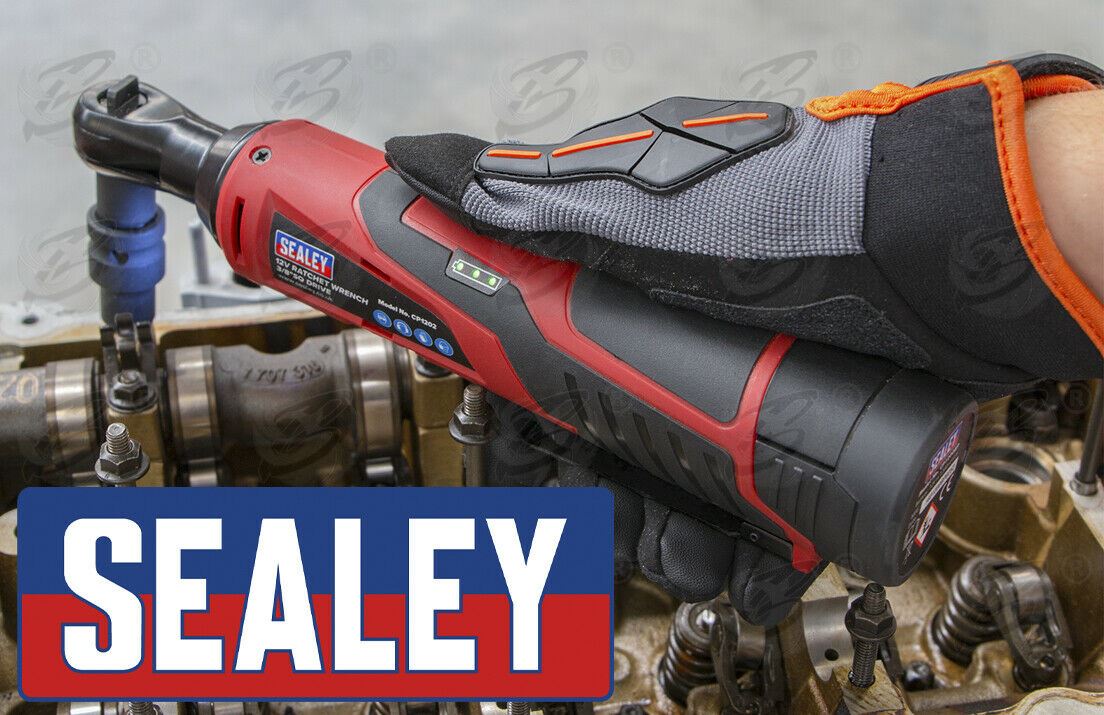 SEALEY 12V 3/8" DRIVE CORDLESS COMBO KIT ( DRILL - RATCHET WRENCH - IMPACT WRENCH - IMPACT DRIVER )