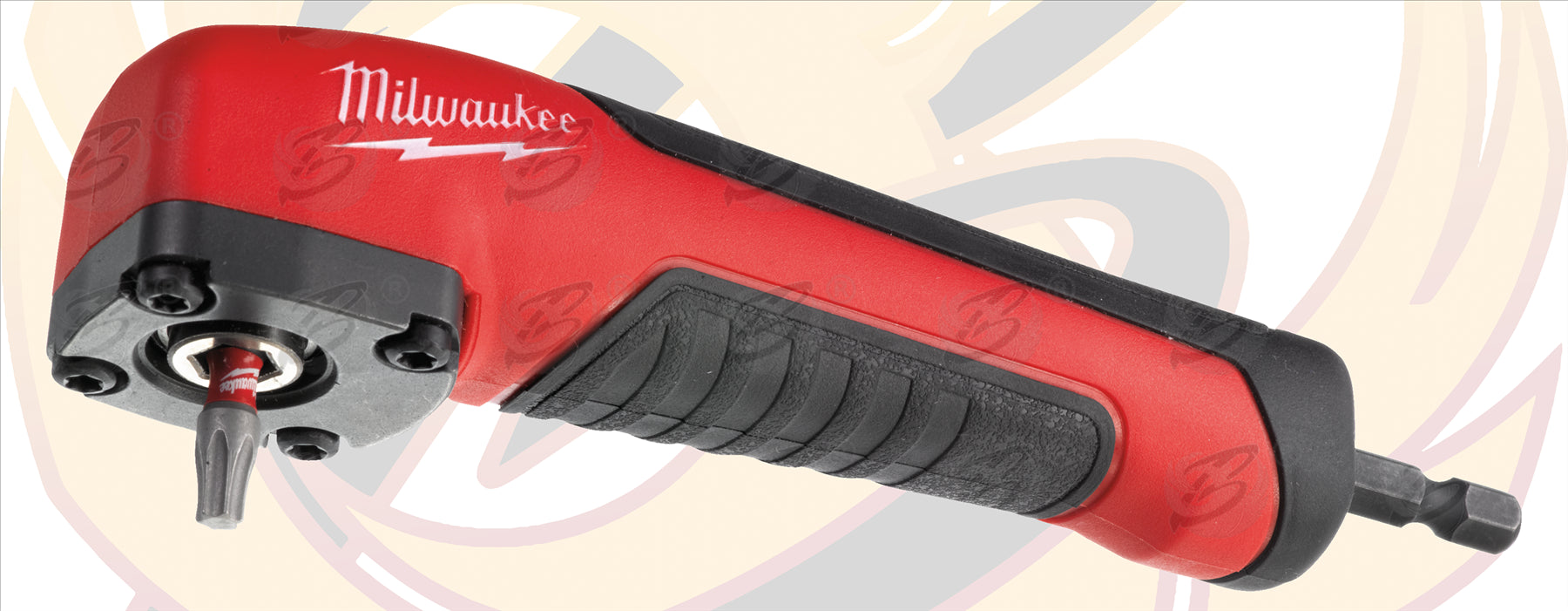 MILWAUKEE RIGHT ANGLE DRILL IMPACT DRILL / DRIVER ATTACHMENT ( SHOCKWAVE IMPACT DUTY )
