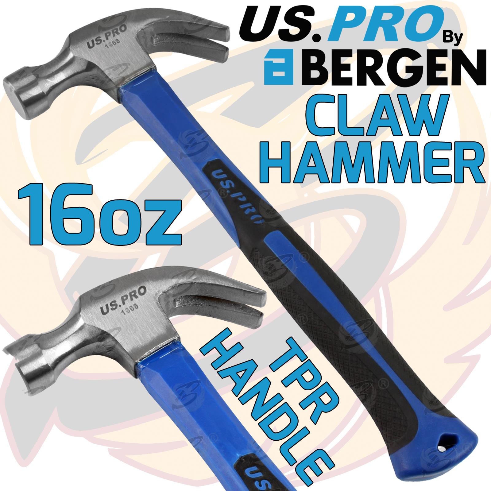 US PRO 16OZ CLAW HAMMER