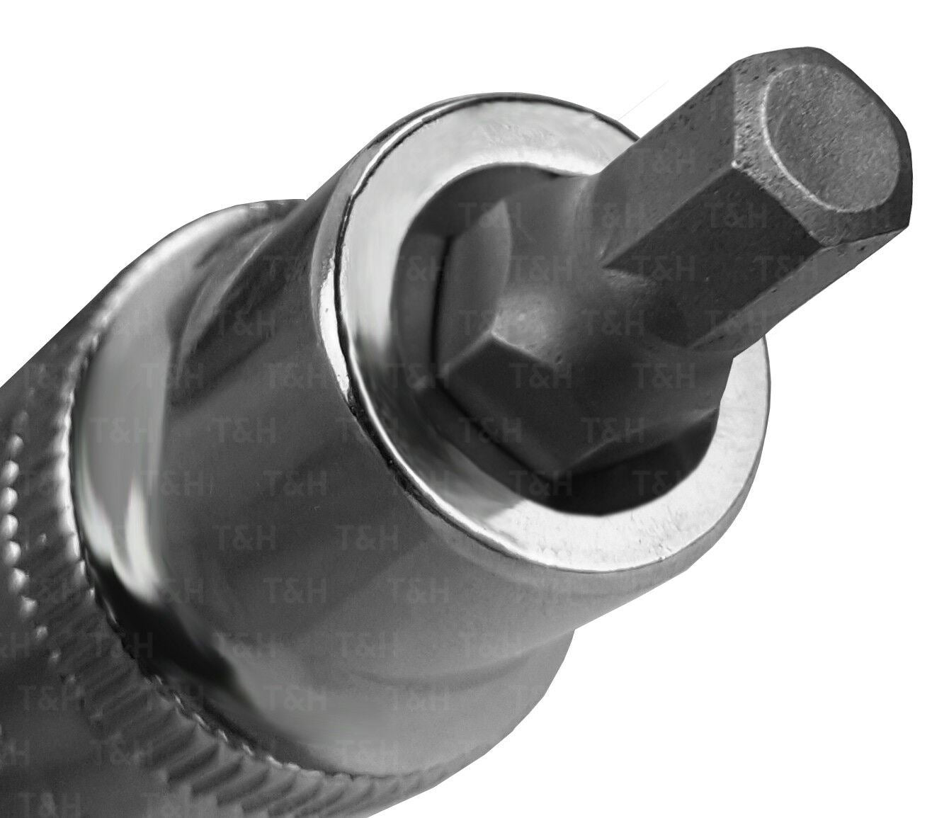 US PRO H6 1/2" DRIVE 55MM LONG HEX BIT SOCKET ( SINGLE )