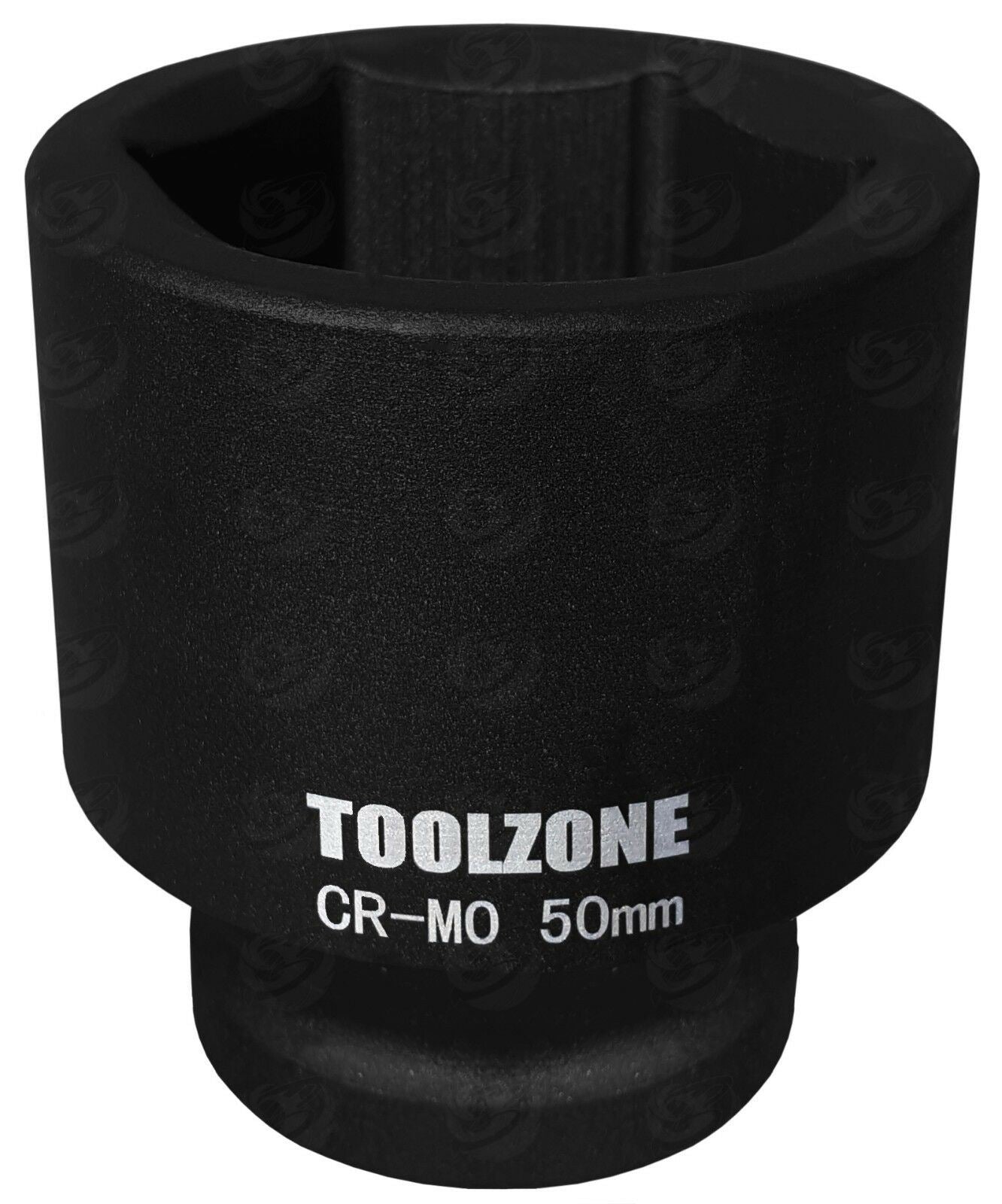 TOOLZONE 10PCS 1" DRIVE 6 POINT DEEP IMPACT SOCKETS 22MM - 50MM
