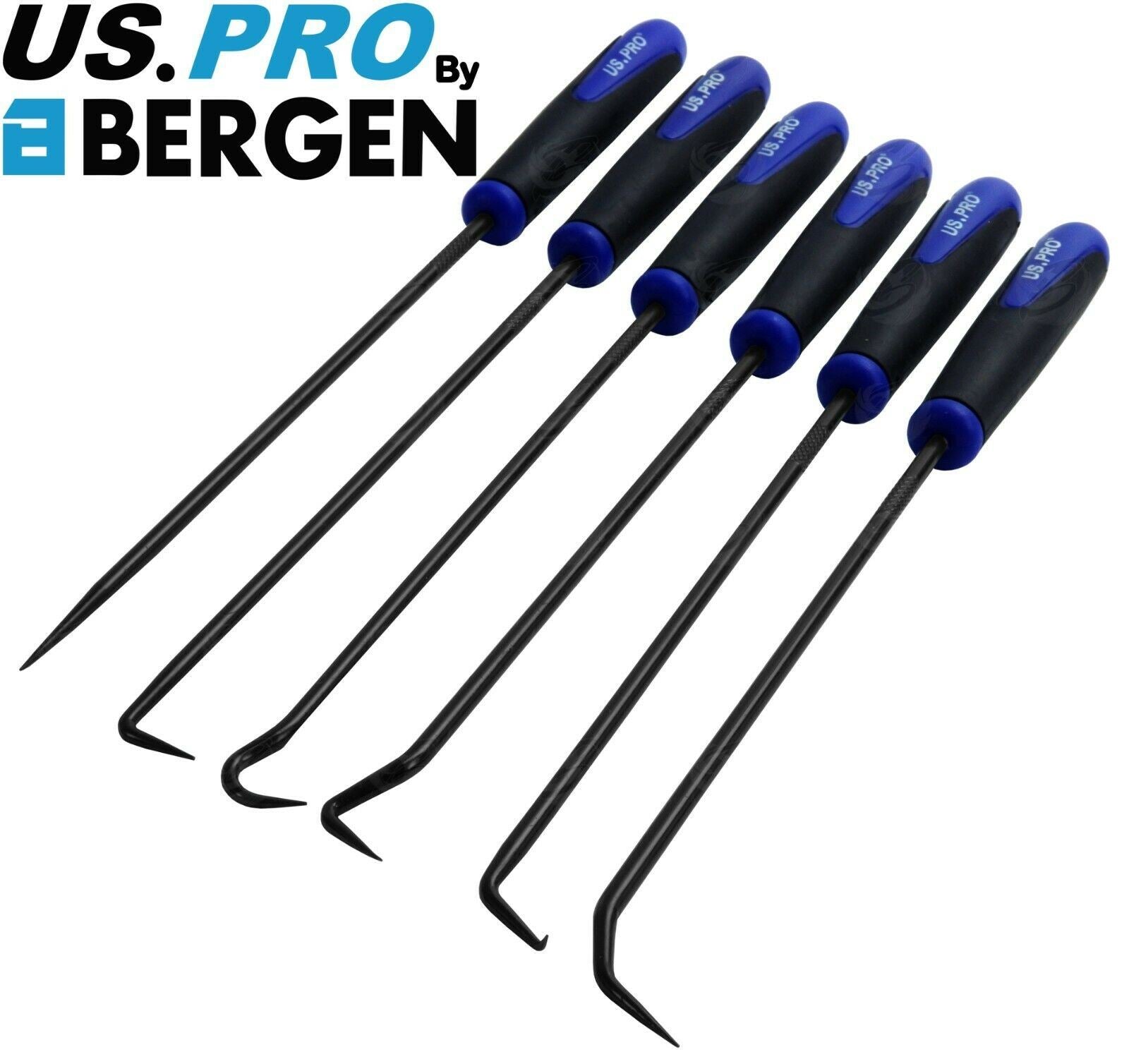 US PRO 6PCS LONG REACH HOOK & PICK SET