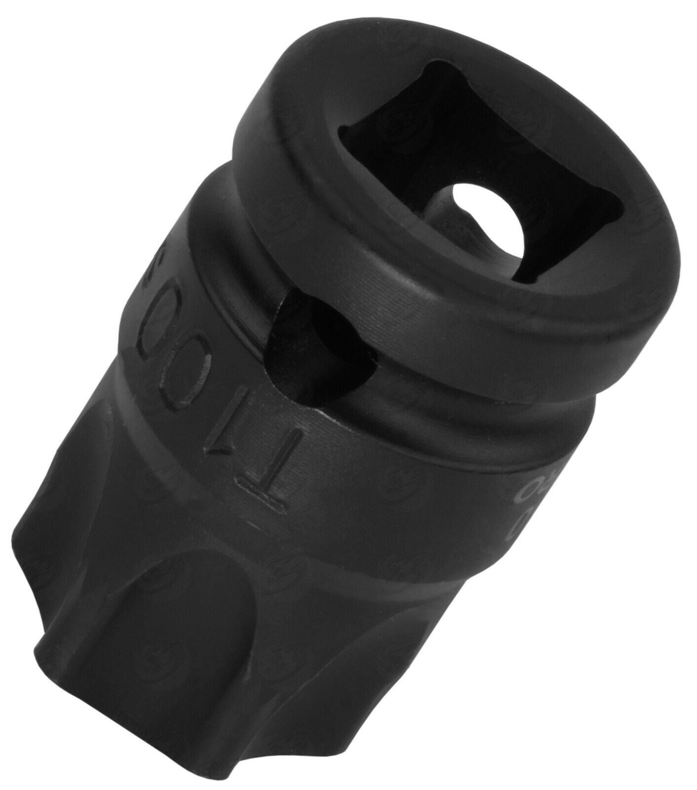 US PRO 6PCS 1/2" DRIVE IMPACT TORX BIT SOCKETS T55 - T100