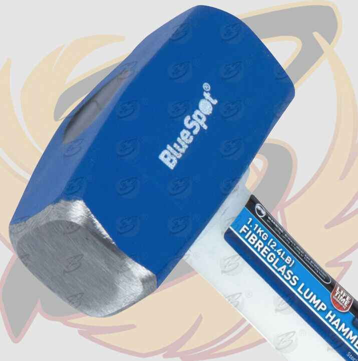 BLUESPOT 1.1KG FIBREGLASS BRICK LUMP HAMMER