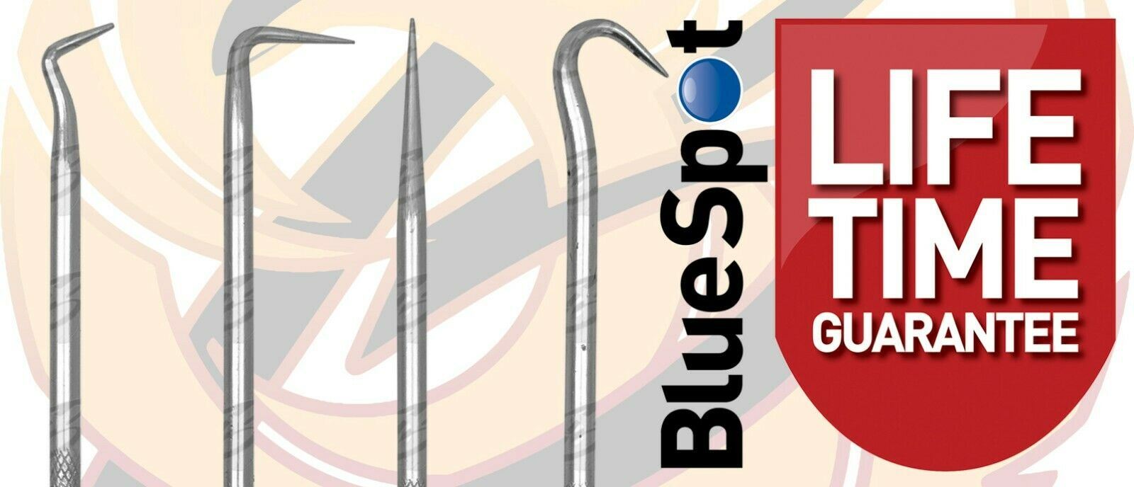 BLUESPOT 9PCS HOOK, PICK & SCRAPER SET