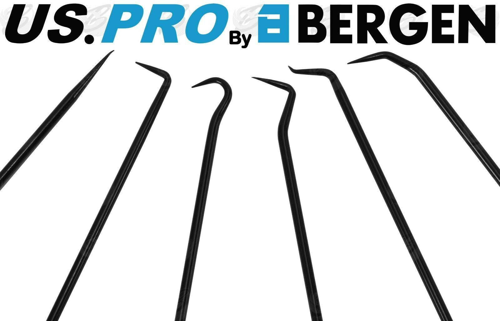 US PRO 6PCS LONG REACH HOOK & PICK SET