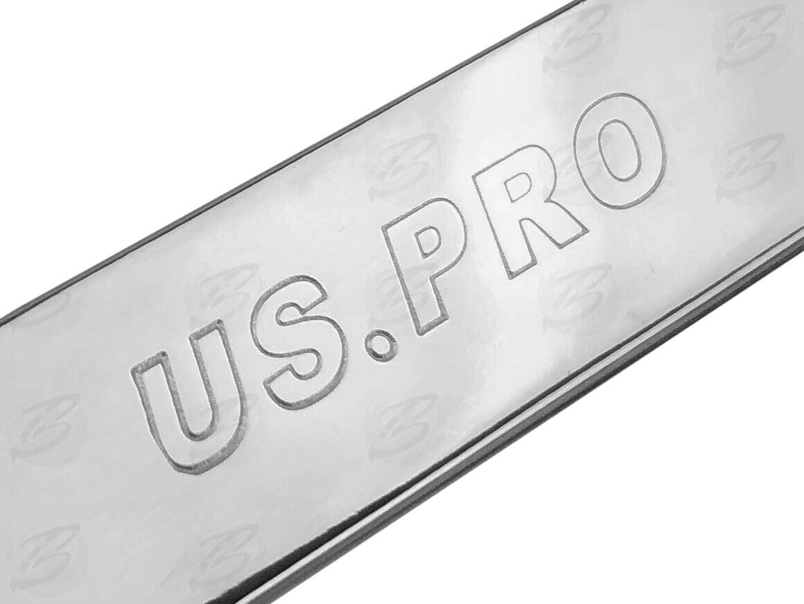 US PRO 10PCS SINGLE RING EXTRA LONG RATCHET AVIATION SPANNERS 8MM - 10MM