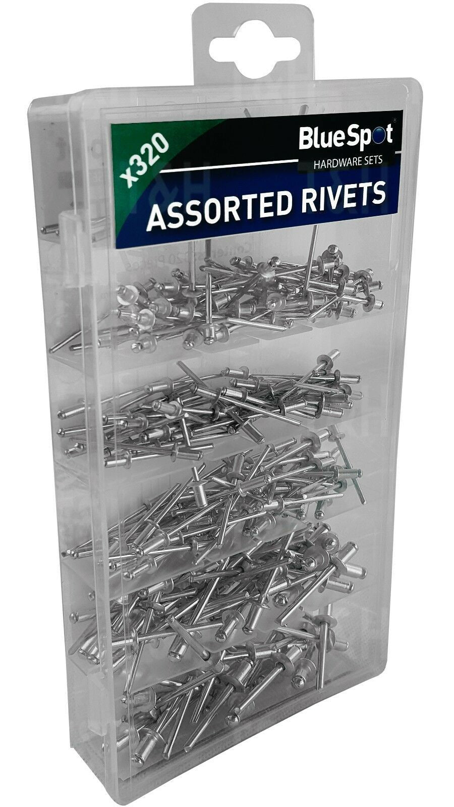BLUESPOT 320PCS ASSORTED RIVETS