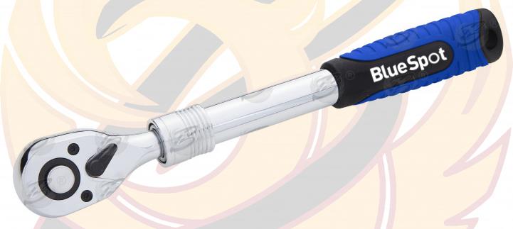 BLUESPOT 1/2" DRIVE 72 TOOTH EXTENDABLE RATCHET HANDLE